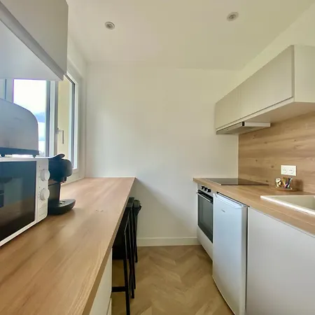 Daire Scandinave Balcon Et Ascenseur Angers